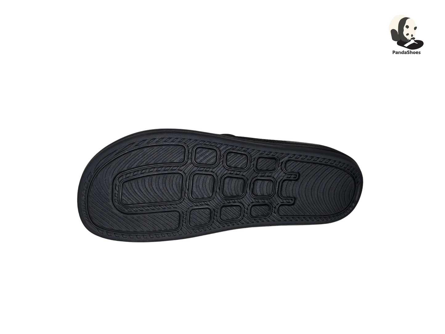 Beach Flip Flops-Paw Pad ( Black)