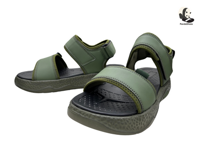 Sport Sandal (Green and Black)