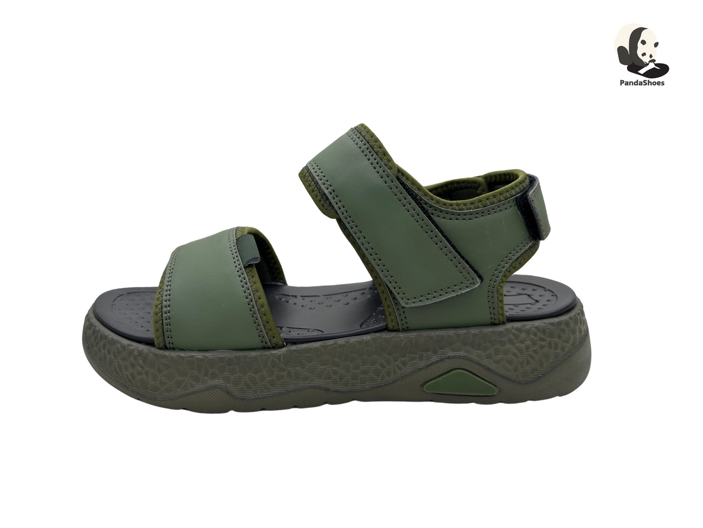 Sport Sandal (Green and Black)