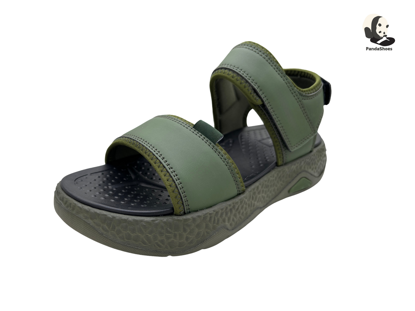 Sport Sandal (Green and Black)