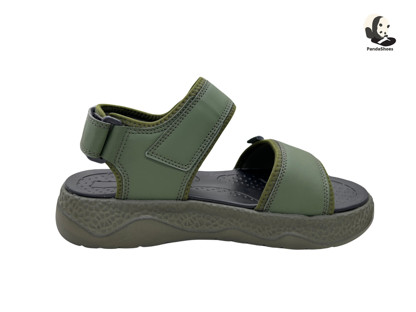 Sport Sandal (Green and Black)