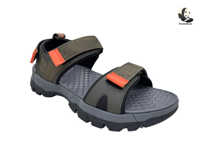 Sport Sandal(Green, Grey, Orange and Black)