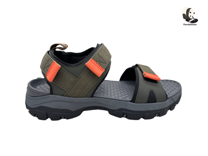 Sport Sandal(Green, Grey, Orange and Black)